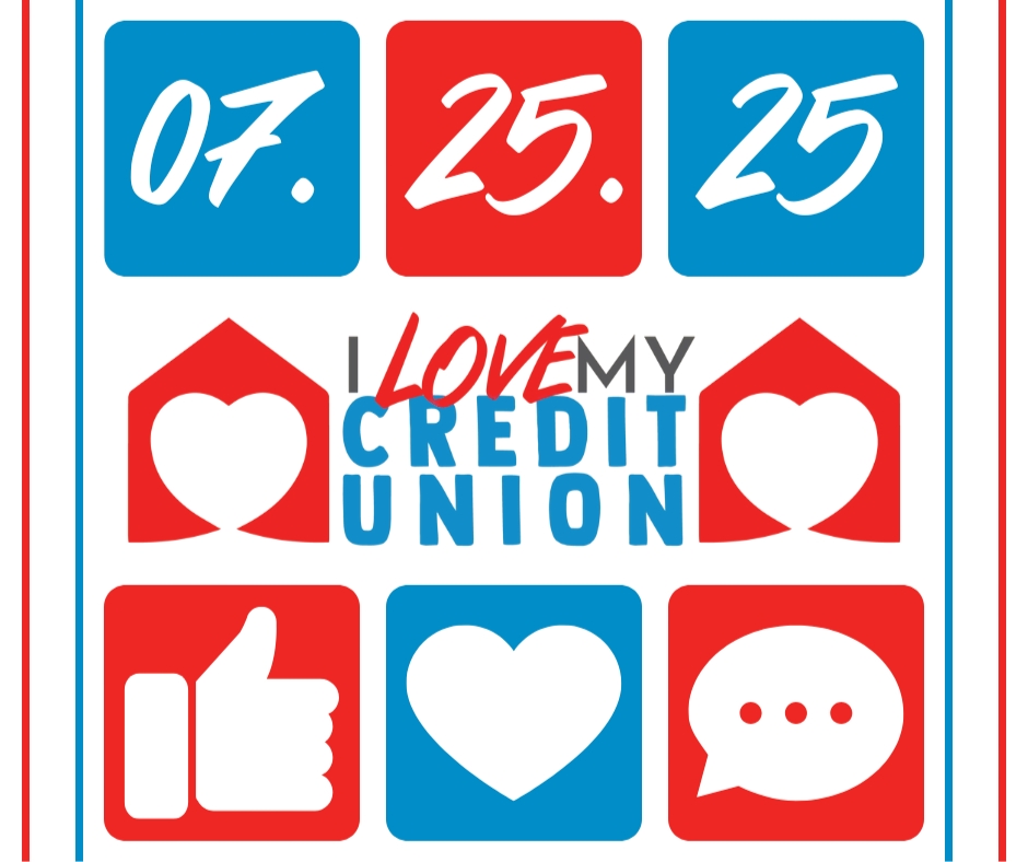 Mark your calendar—I Love My Credit Union Day is next Friday, July 25th! ❤️
Come by for a sweet treat (while supplies last) &amp; tell us why you love MidSouth to enter to win a bagged chair + $50 VISA gift card! 🎁 #MidSouthCommunityFCU #ILoveMyCreditUnion