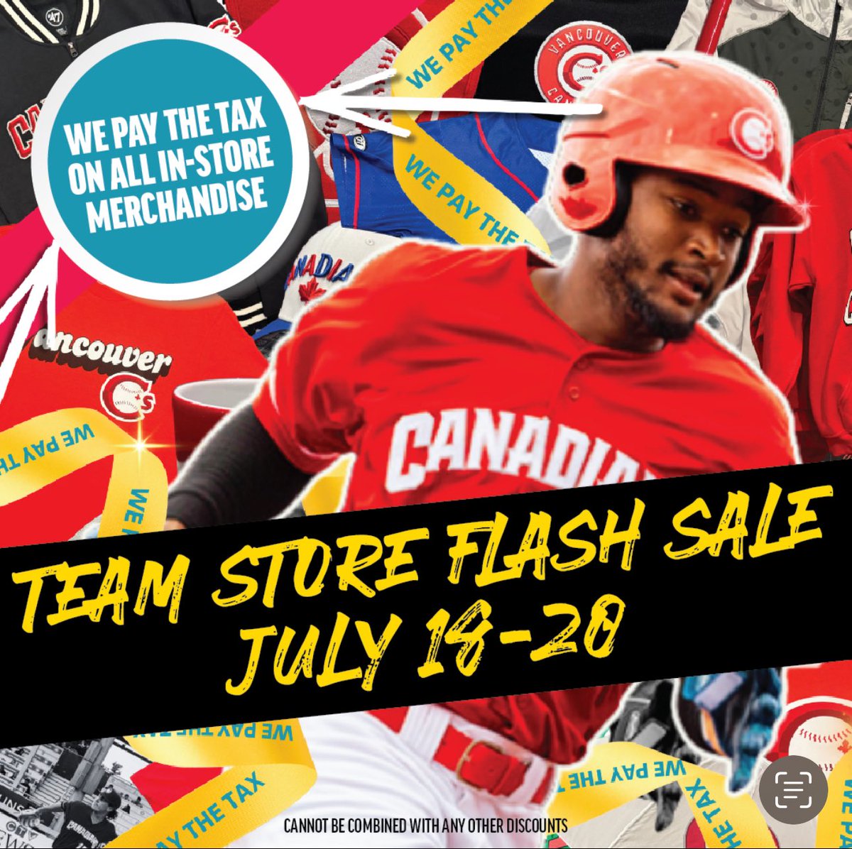 RobFai's tweet image. If you love @vancanadians merchandise this might be the weekend to head out to the ballpark! See you at The Nat this afternoon!!! First pitch at 1:05pm!