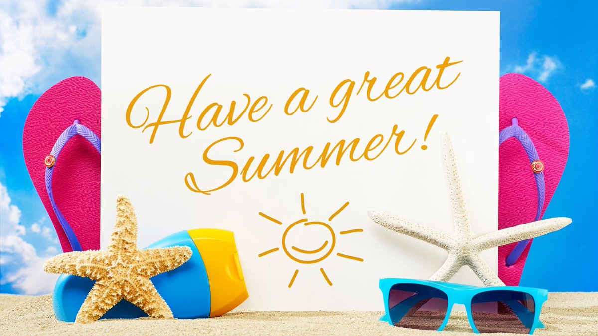 TGResearchSch's tweet image. We wish everyone a wonderful summer and a much-deserved break.