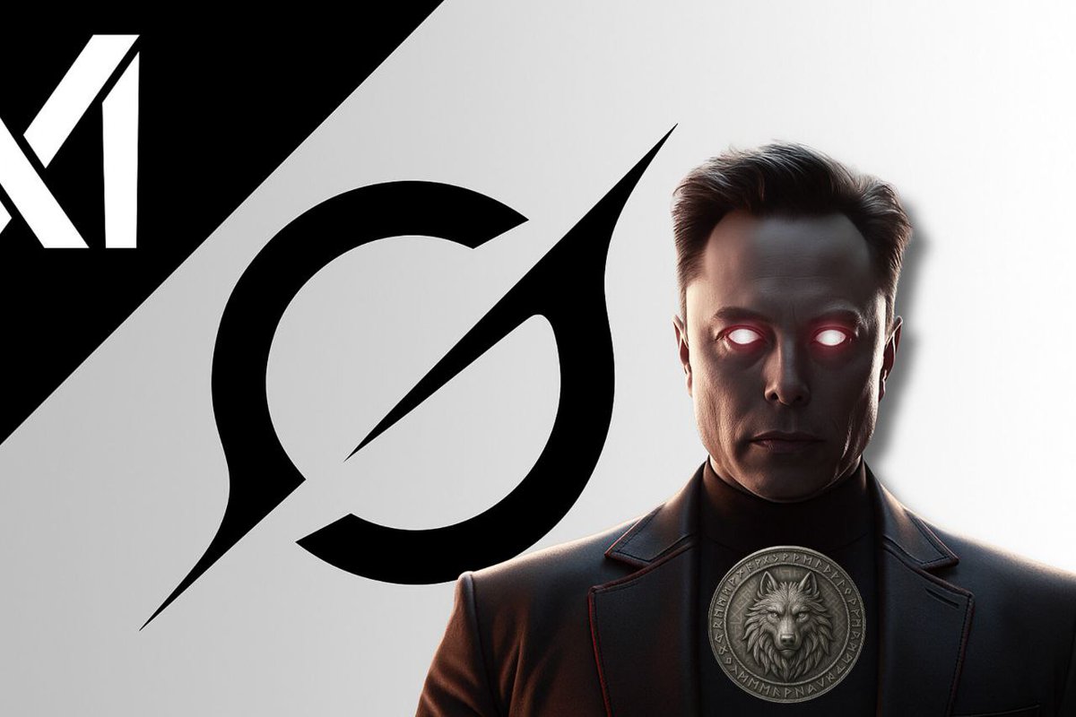direwolfcoin's tweet photo. @elonmusk @Grok_xAI's help! I asked Grok to craft an @elonmusk with superpowers, featuring an arc reactor as a Direwolf coin. What do you think? https://t.co/VXPX7sOjJc