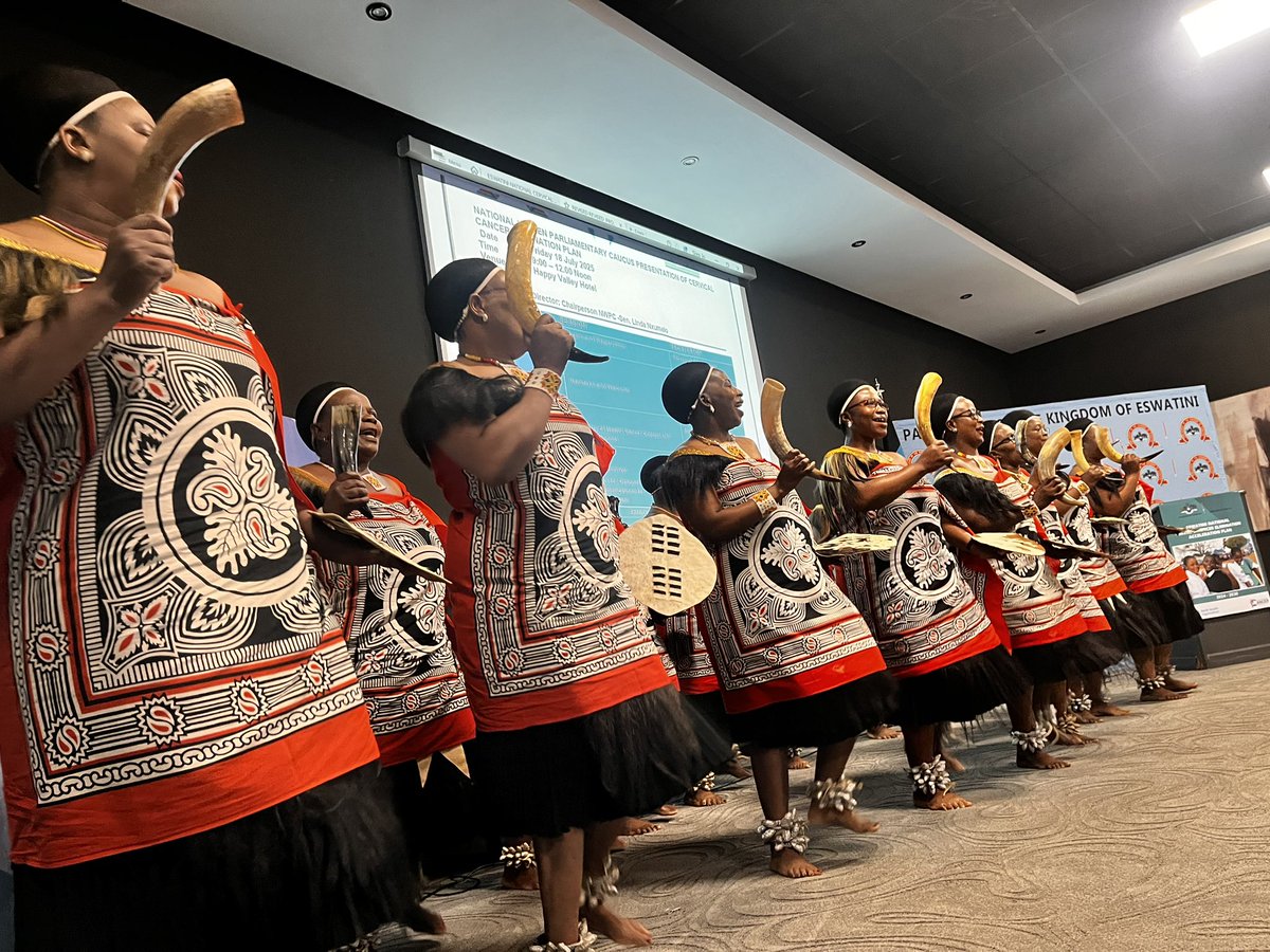 WEswatini's tweet image. Today WHO had the pleasure of sharing the cervical cancer elimination acceleration plan with the women parliamentary caucus
The plan was recently launched by the HRH Make LaMatsebula showcasing the governments’ commitment to eliminating cervical cancer in the kingdom.