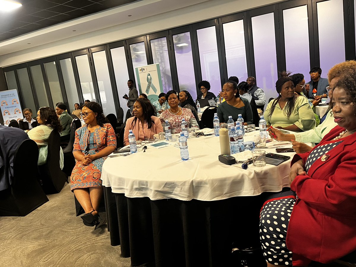 WEswatini's tweet image. Today WHO had the pleasure of sharing the cervical cancer elimination acceleration plan with the women parliamentary caucus
The plan was recently launched by the HRH Make LaMatsebula showcasing the governments’ commitment to eliminating cervical cancer in the kingdom.