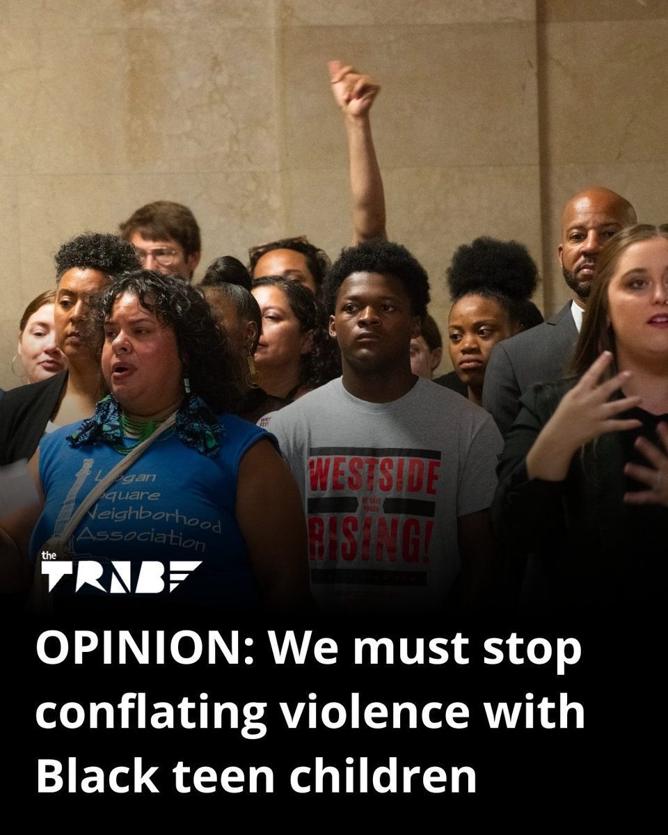 CTULocal1's tweet image. “We must stop conflating violence with Black teen children.” — Denise Anita Hill
In a powerful opinion piece, Hill writes:
“What permanent, sustained spaces and infrastructure has the city ensured we intentionally build and maintain for our children as they navigate…