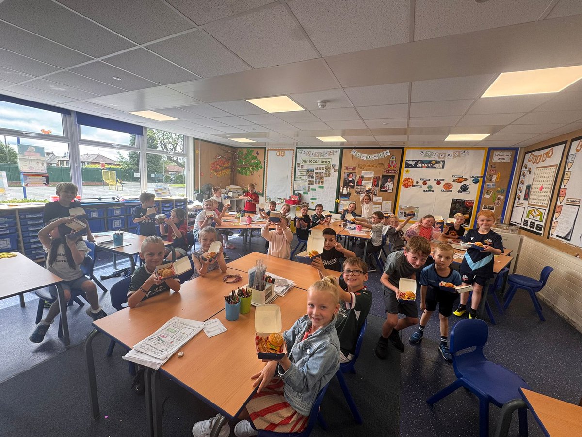 Thank you to the Jones family for the amazing cake burgers! What a great end to Year 2!