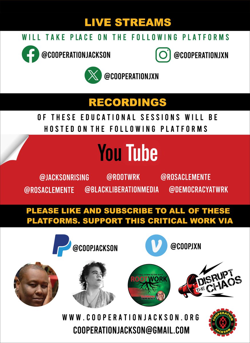 Kali_Akuno's tweet image. Don’t miss it. #BuildAndFight #GetOrganized #buildthealternative #protectthealternative