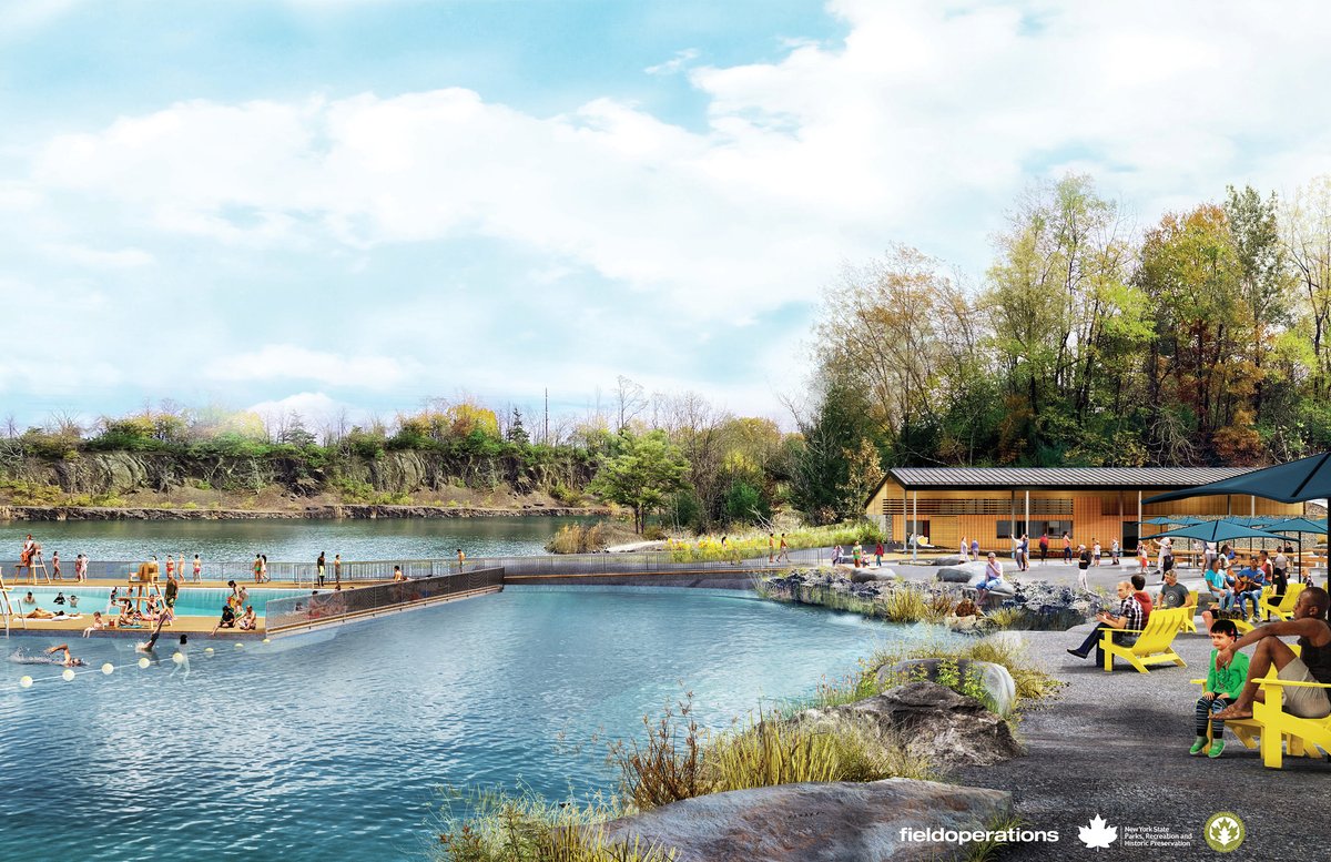 NYstateparks's tweet image. This time next year, a swimming area, bathhouse pavilion, series of trails, and more will be open for Hudson Valley communities to enjoy at Sojourner Truth State Park in Kingston. Learn about this Bond Act-funded project and the park's namesake. loom.ly/ianM-pU