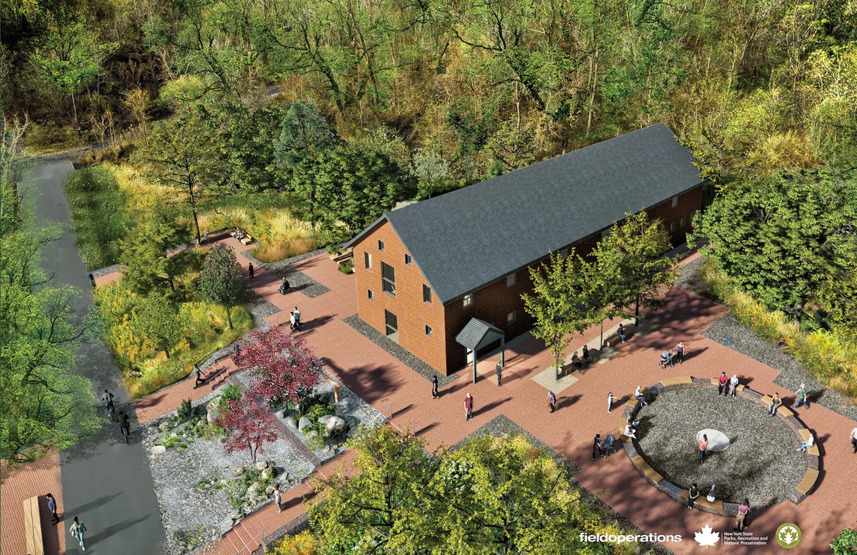NYstateparks's tweet image. This time next year, a swimming area, bathhouse pavilion, series of trails, and more will be open for Hudson Valley communities to enjoy at Sojourner Truth State Park in Kingston. Learn about this Bond Act-funded project and the park's namesake. loom.ly/ianM-pU