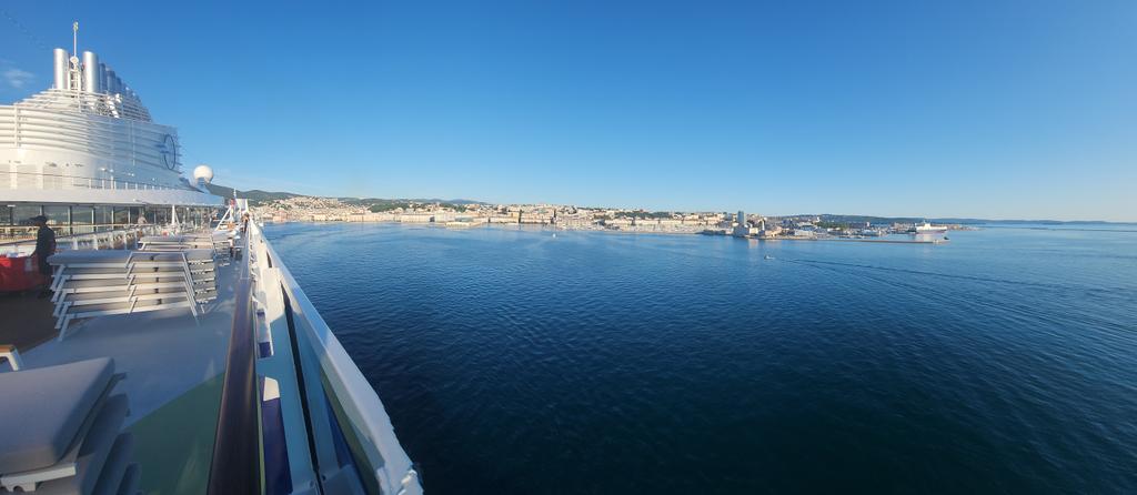 CruiseGuy's tweet image. Arrevederci, Trieste, Italy 🇮🇹! Inaugural #cruise of @OceaniaCruises brand new #OceaniaAllura has begun.