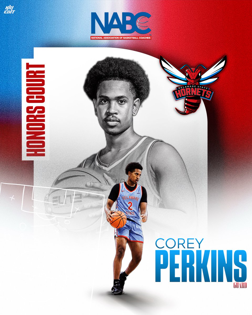 DSUMBB's tweet image. Congratulations to Corey Perkins on being named to the NABC Honors Court‼️