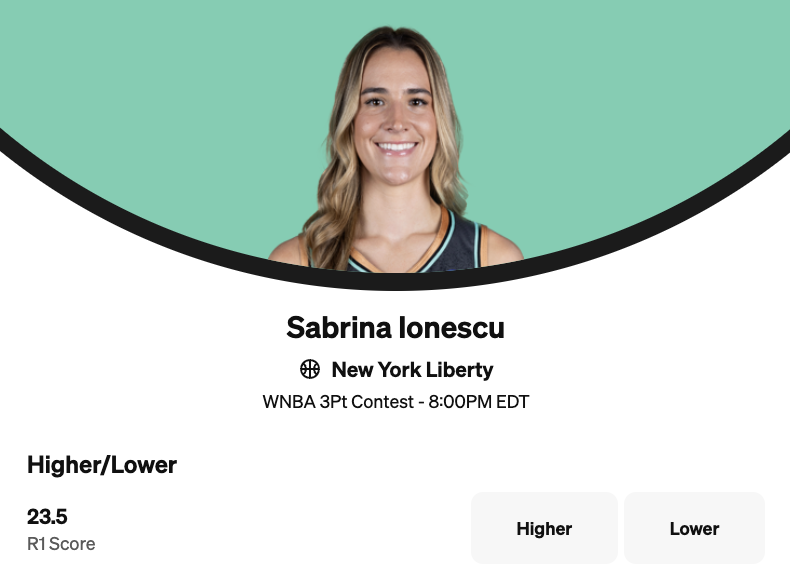 UnderdogPicks's tweet image. Sabrina Ionescu holds the 3-Point Contest record with a score of 37 in 2023 🤯