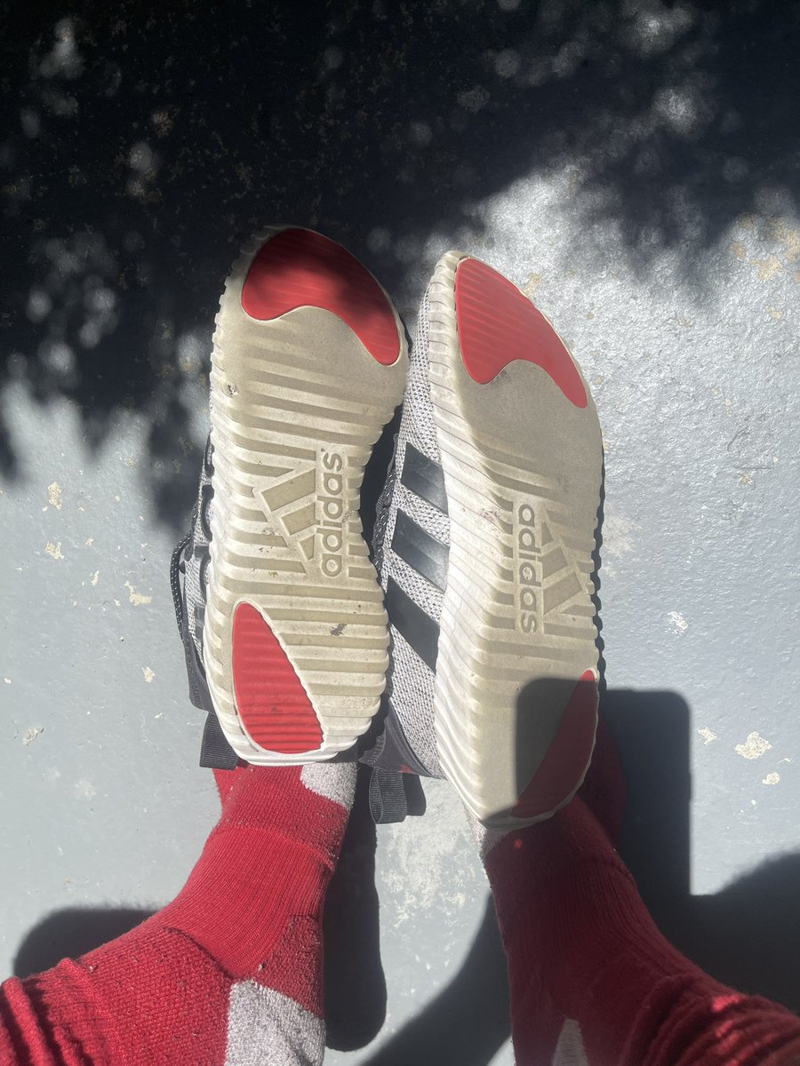 thesockguy00's tweet photo. TGIF boys! Sir is looking to sell his worn out running shoes to a lucky boy! Hmu in the DMs and we can talk pricing. If you bought any of my gear b4 you already know they smell 🔥 https://t.co/dBJkU9bkrn