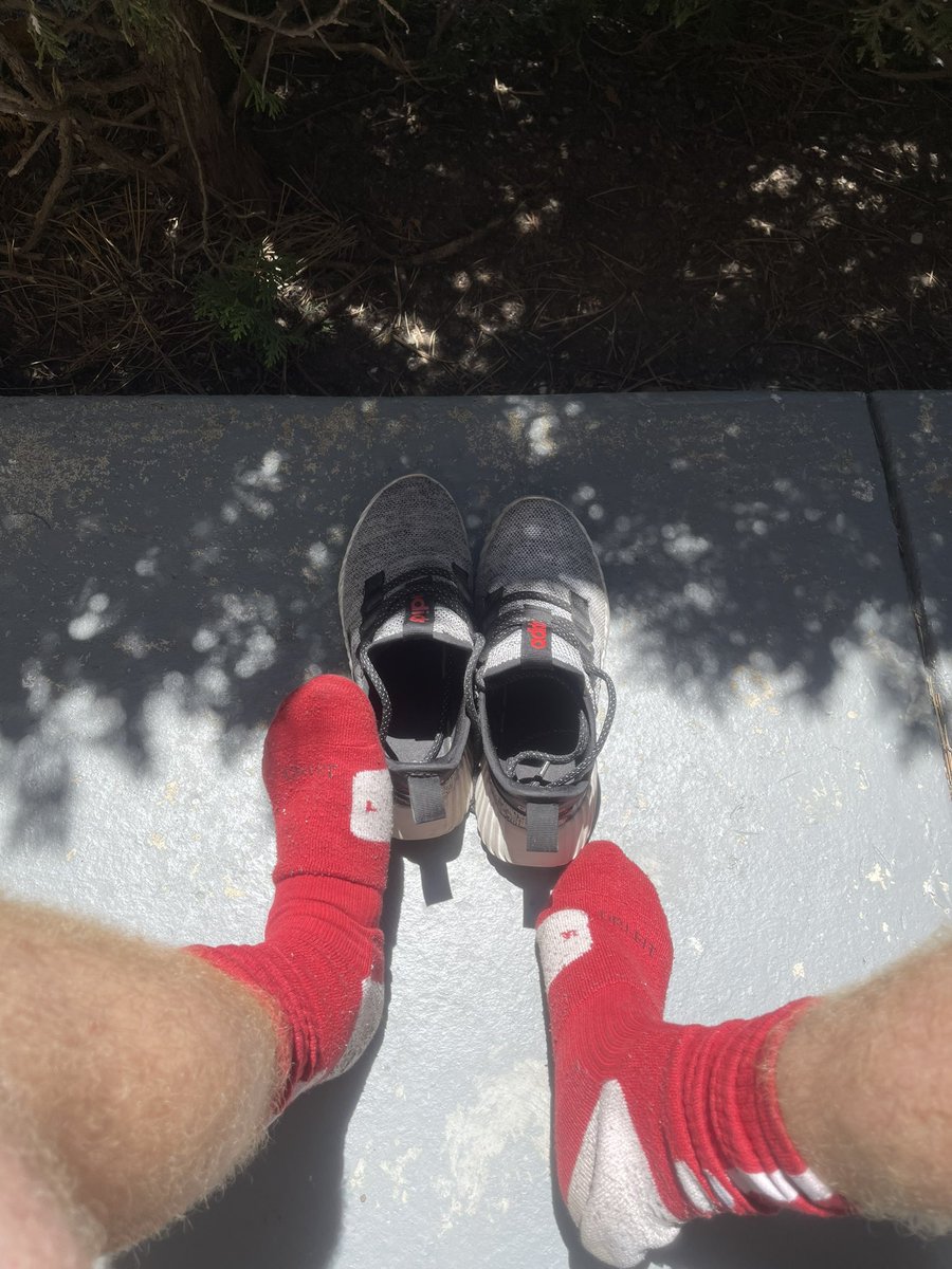 thesockguy00's tweet photo. TGIF boys! Sir is looking to sell his worn out running shoes to a lucky boy! Hmu in the DMs and we can talk pricing. If you bought any of my gear b4 you already know they smell 🔥 https://t.co/dBJkU9bkrn