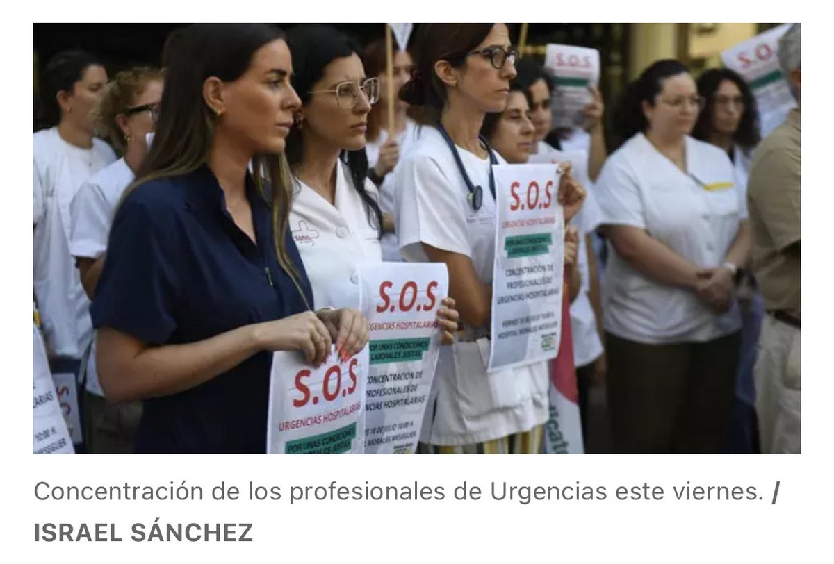 Lucassayala's tweet image. López Miras ha llevado la #SanidadPública al límite.

Un verano más, en lugar de reforzar las plantillas, sobrecarga a los sanitarios, cierra consultorios y reduce camas y servicios en los hospitales.

El PP asfixia la sanidad: pacientes y profesionales sufren las consecuencias.