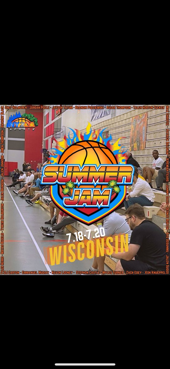 jzackerydeleon1's tweet image. Game schedule for @ny2lasports Summer Jam Live Period!! 1st game is at 5:20pm and 2nd game is TBD!!
@IAM3Prospects @CoachDetiege41
@KevinMoses38 @HankampScott @WEOVERME210 @TXHSBB @theoneeyedscout @UC_Exposure @harlanhoops @ballcoach_T