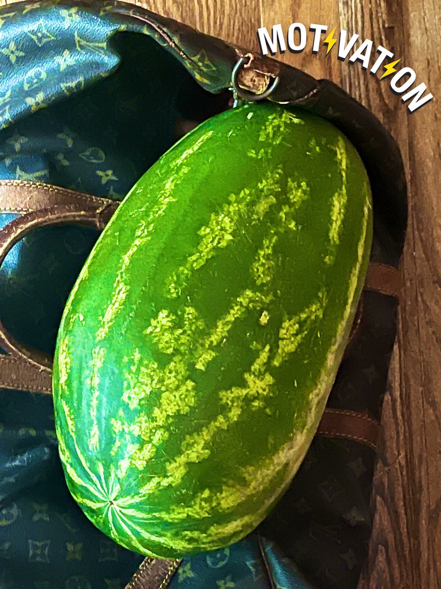 Happy Friday !!! Im straight-up VIBIN' with this watermelon 🍉 I just bought. Actually I'm LIVING for it! This juicy bop is hittin' different . It keeps u hydrated AF, slaps with vitamins A &amp; C, and has all  those antioxidants for that ☀️ 👙 glow-up ☀️ . Watermelon is perfect for