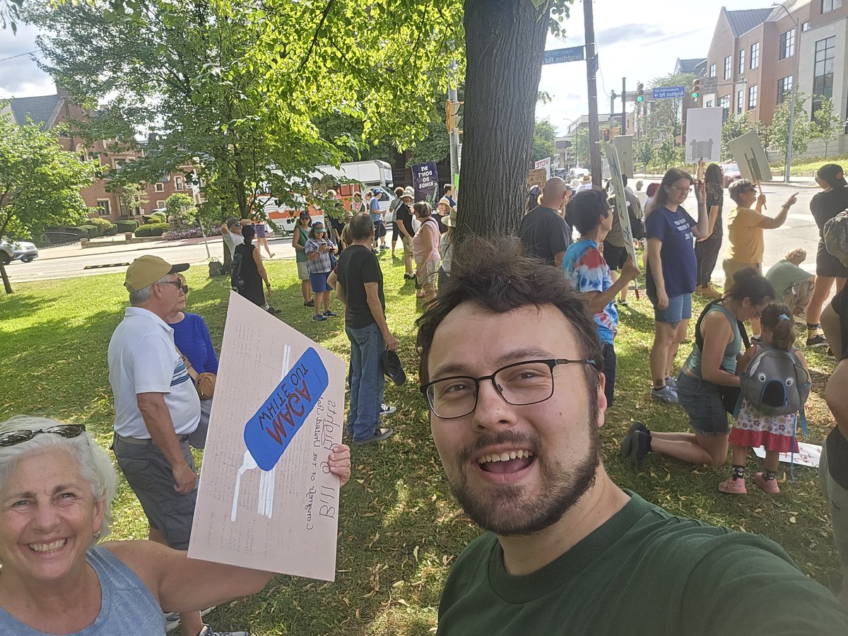 roseforacc's tweet image. Despite seemingly forgetting how to smile while taking this, I was proud to stand up for good trouble on Pittsburgh's Northside yesterday. I heard everyone there loud and clear. Less chaos. More needed services.
