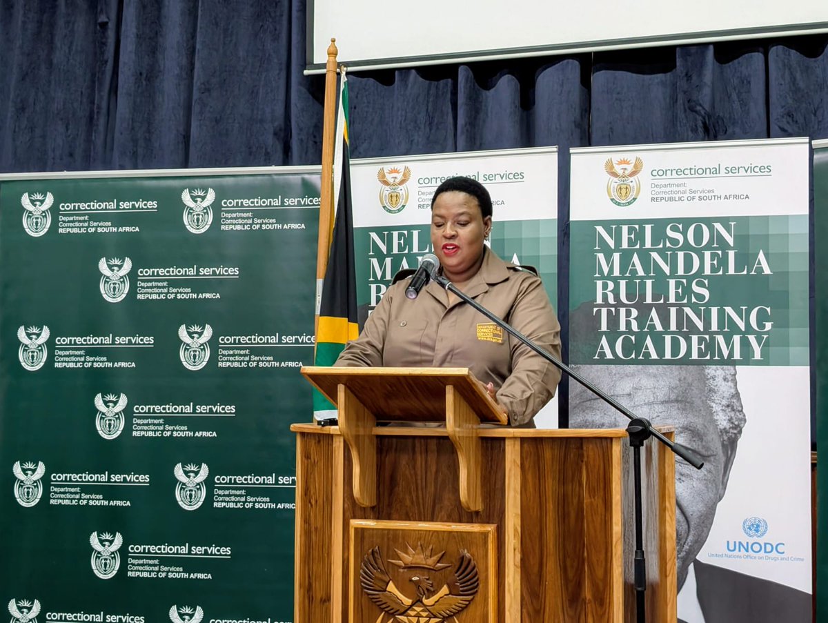Gunasekaran Rengaswamy (@gunashekhar) on Twitter photo Honouring Nelson Mandela’s legacy in prison reform!
<a href="/UNODC_ROSAF/">UNODC Southern Africa</a> is proud to support the comememoration and the establishment of the Nelson Mandela Rules Training Academy 🇿🇦 promoting humane, rights-based treatment of persons deprived of liberty in South Africa
#PrisonersMatter Honouring Nelson Mandela’s legacy in prison reform!
<a href="/UNODC_ROSAF/">UNODC Southern Africa</a> is proud to support the comememoration and the establishment of the Nelson Mandela Rules Training Academy 🇿🇦 promoting humane, rights-based treatment of persons deprived of liberty in South Africa
#PrisonersMatter