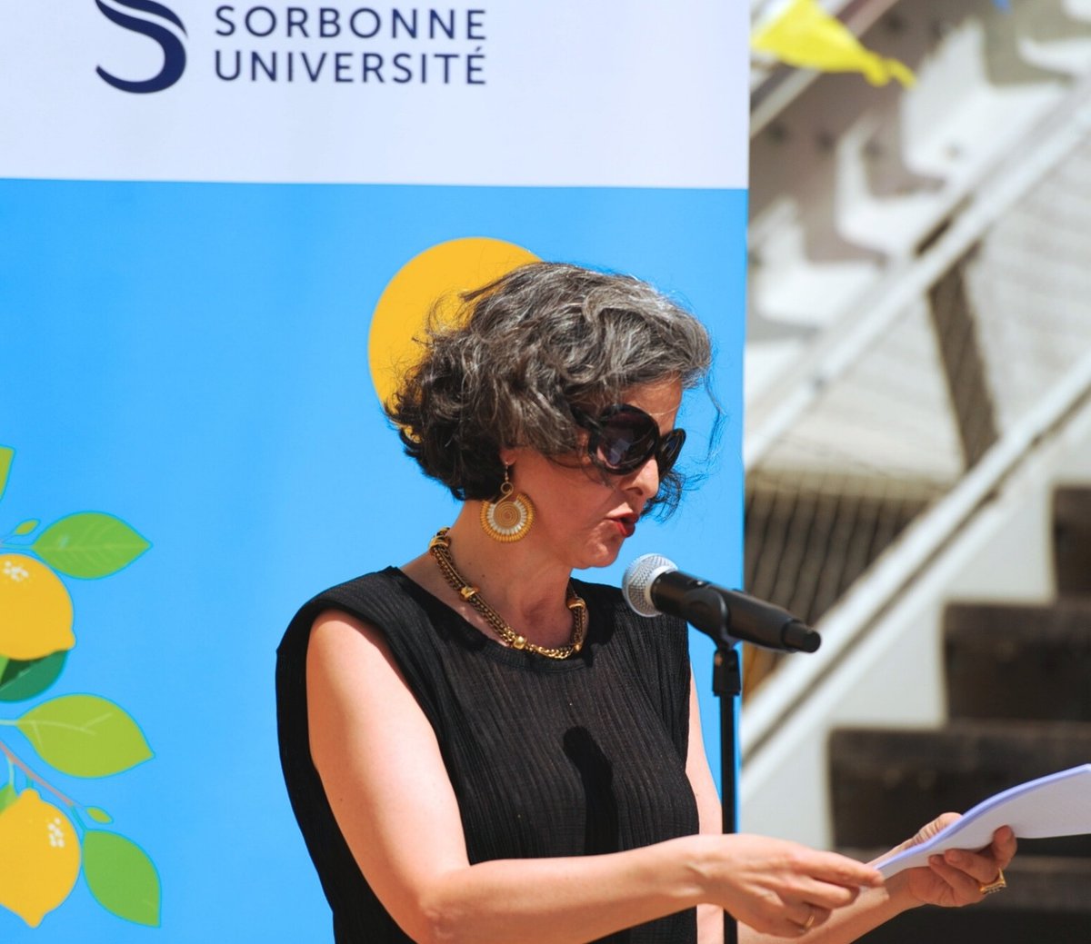 CourantSU's tweet image. Le discours de Béatrice Perez, doyenne de la Faculté des Lettres de Sorbonne Université, lors de la Fête de l’Été 2025 qui a eu lieu le 10 juillet sous un soleil éclatant. C'est sur Courant Alternatif, bien sûr !
courantalternatifsu.wordpress.com/2025/07/18/fet…