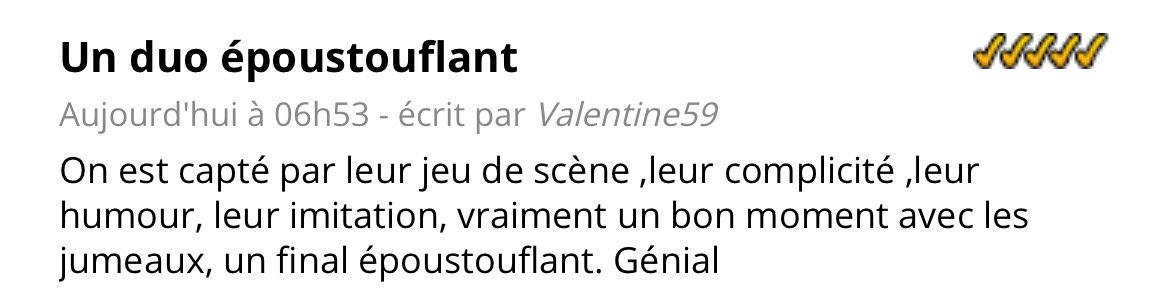 Avignon , on est complet tous les jours depuis 1 semaine , vous êtes de plus en plus nombreux à venir , et ça continue jusqu’au 26 juillet ! Tous les jours 18h10 au théâtre le Paris. Merci pour votre présence , votre fidélité ! On lâche rien !!!
