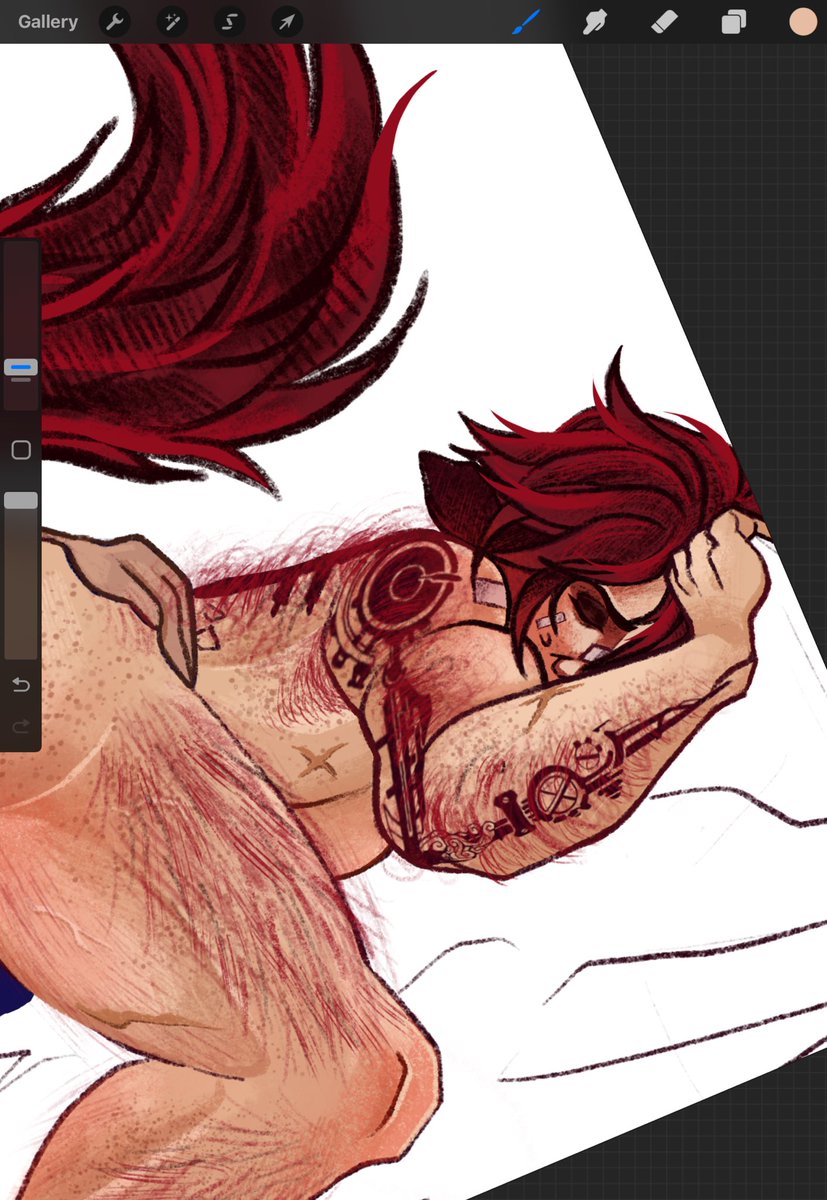 _jupiterr05's tweet image. Vamp!Cait x Werewolf!Vi closeups
(i’ll post the completed page later)