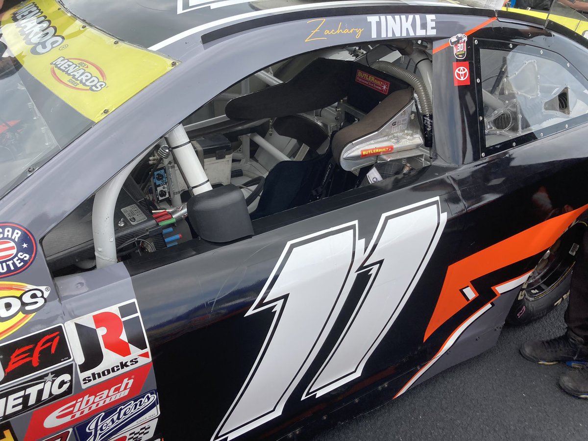 ZacharyTinkle's tweet image. It’s Raceday here at Dover Motor Speedway for today’s General Tire 150!
catch me behind the wheel of the #11 for @FastTrack_11 today on FS1!