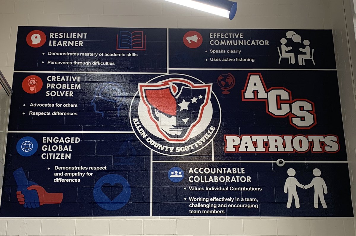 The Profile of a Patriot banner has been added to the main ACSH lobby.