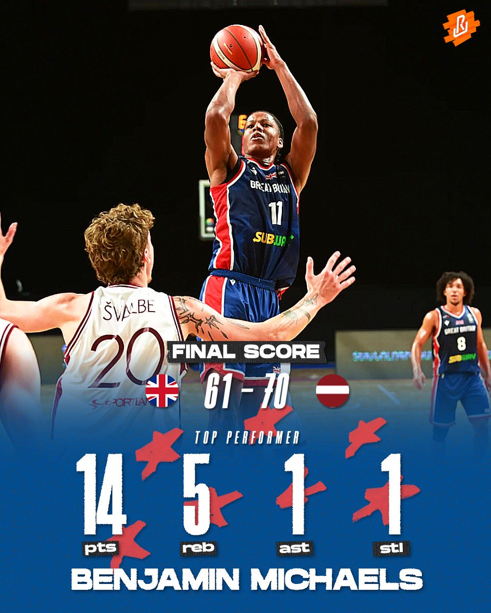 U20m fall to Latvia in quarterfinal matchup.

📸: FIBA
#uNDR #FIBA
#Eurobasket #Britishbasketball
#basketballneverstops