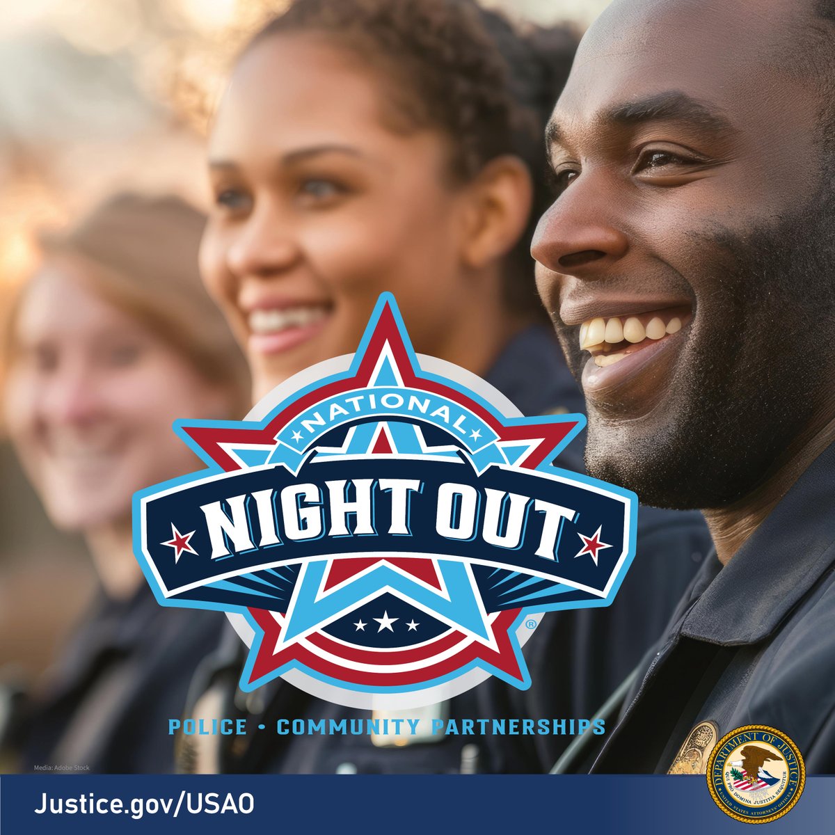 U.S. Attorney DC (@usao_dc) on Twitter photo Today, we're joining law enforcement, community leaders & residents across the country for #NationalNightOut to support safer streets and making our communities stronger.
natw.org
<a href="/USAttyPirro/">US Attorney Pirro</a> Today, we're joining law enforcement, community leaders & residents across the country for #NationalNightOut to support safer streets and making our communities stronger.
natw.org
<a href="/USAttyPirro/">US Attorney Pirro</a>