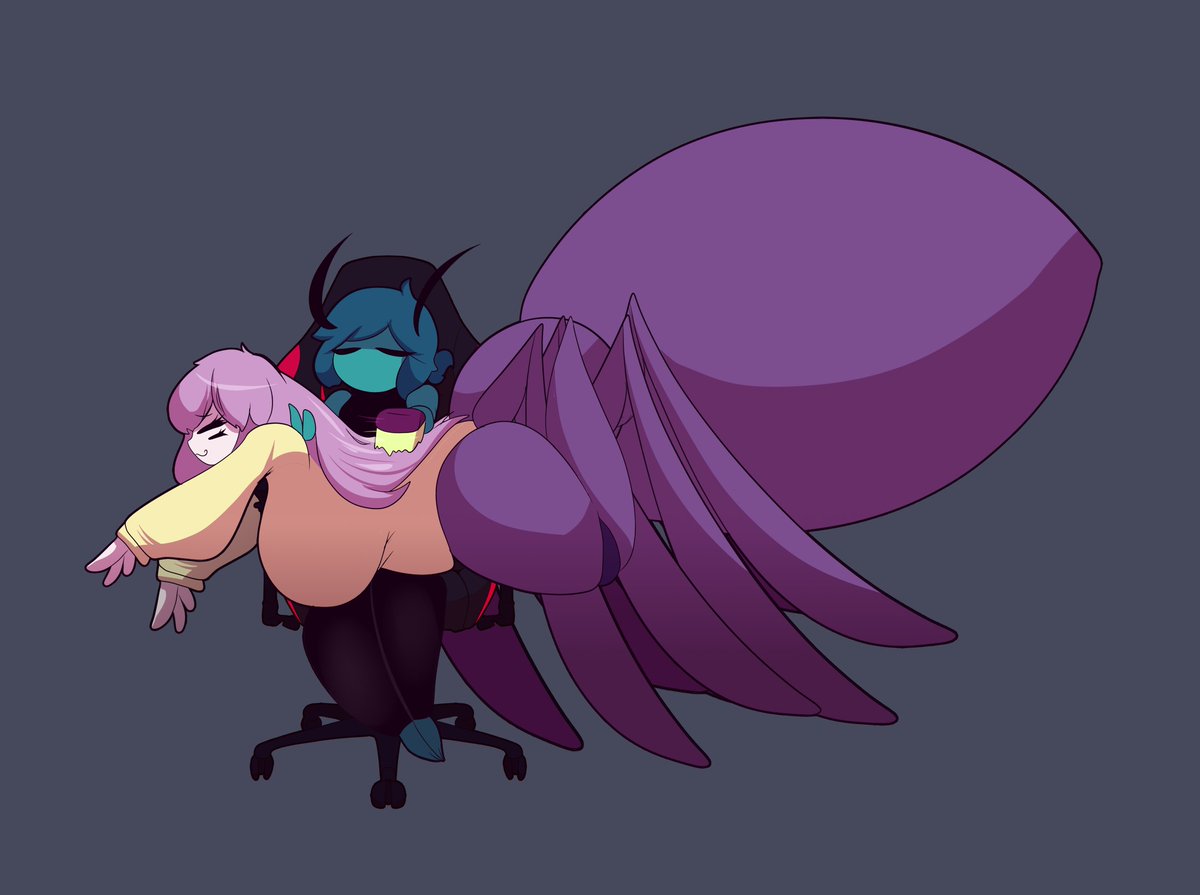 Brushing this cute Spidah's Hair -v-
For <a href="/Mirogue_/">Mirogue_</a> 💜

(Y'all can still send Oc's to the Og Post!)