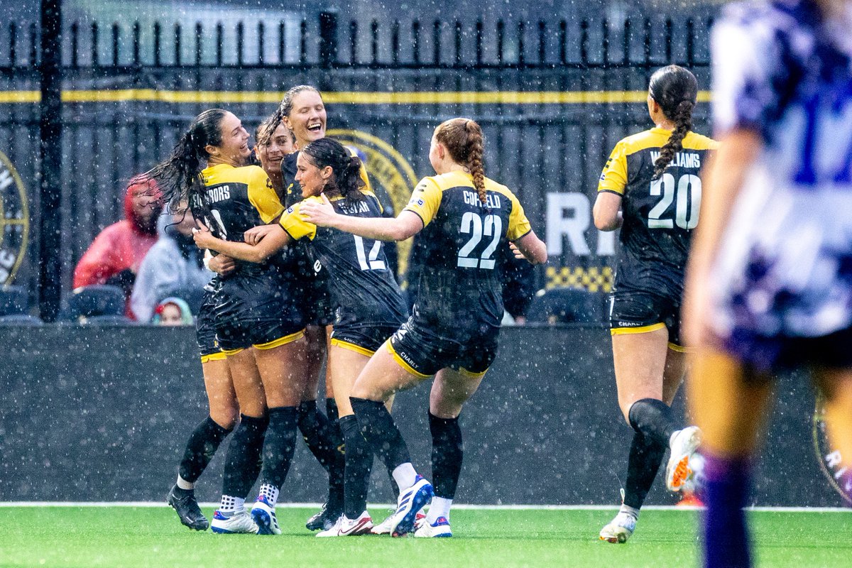 RivetersSC's tweet image. Celebrations from a memorable inaugural season! 🎉
 
#RivetersRise