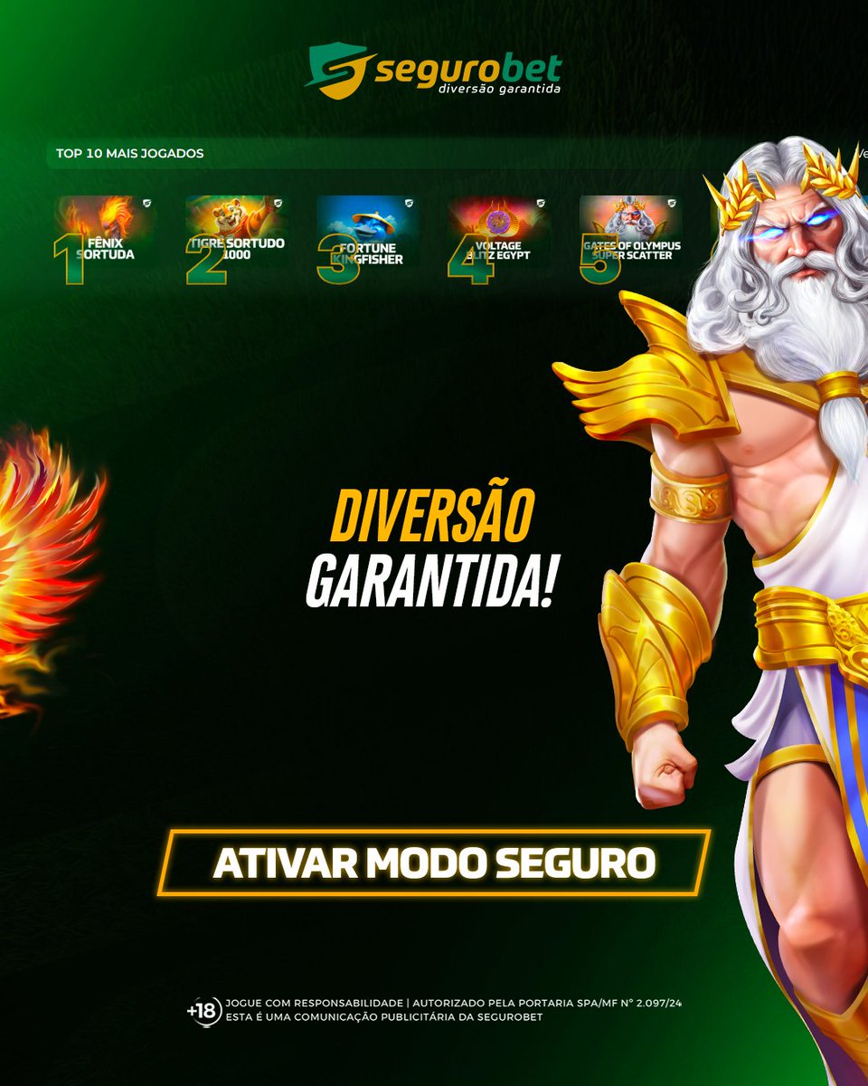 segurobet's tweet photo. 🔥 Quer saber onde a galera tá jogando pesado?

Confira o TOP 10 jogos mais bombados da SeguroBet!
🎰 Estratégia, emoção e muita diversão no ranking.

Jogue com responsabilidade🔞+
Autorizado pela portaria SPA/MF N° 2.097/24
A política de promoções aplica-se a jogadores da SeguroBet

https://t.co/e2p5WbAG8W

#Top10SeguroBet #JogosMaisJogados #CassinoOnline #DiversãoGarantida