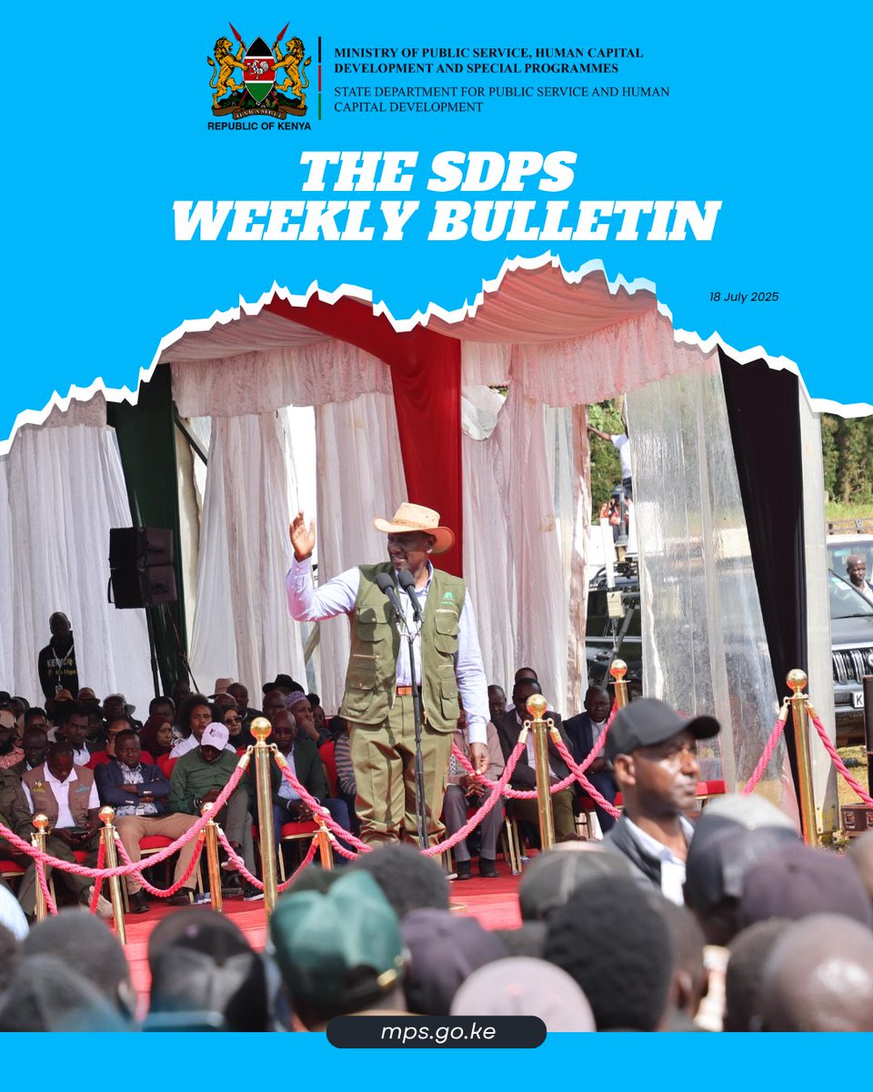 Our weekly bulletin is out!

Catch up on the latest activities from our State Department this past week.

mps.go.ke/sites/default/…