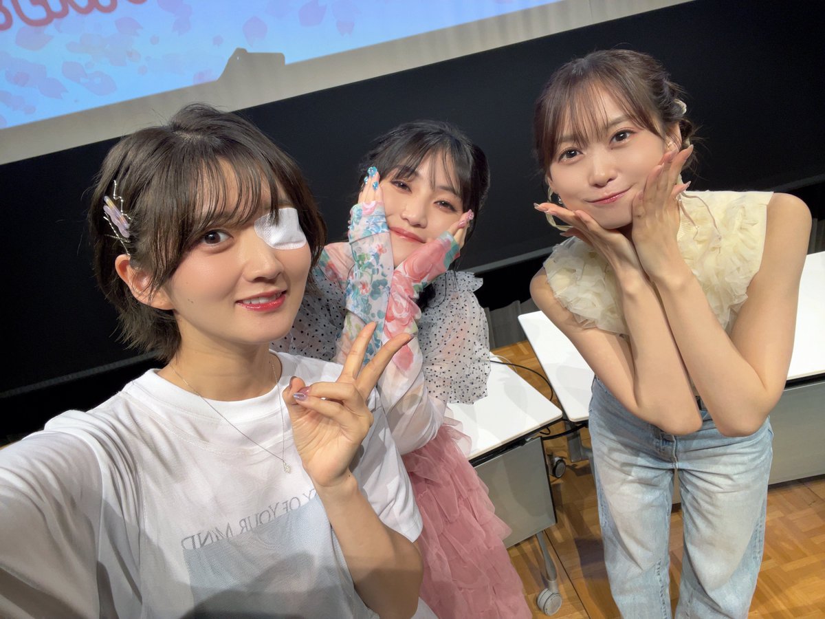 ayaMiNTgreen's tweet image. #ヘブバンレディオ 3周年記念公開録音に
樋口聖華役として出演させていただきました!
優さん、あおさん、ありがとうございました...!✨
そして眼帯すみません、、!!😭🙏🏻💦
めちゃめちゃ元気なのでお気になさらず!!
またラジオもお邪魔させてください🥰