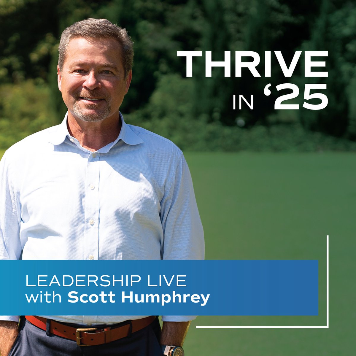 This week in Thrive in 25, Scott continues to show how rejection doesn’t have to define you. It can refine you! Watch the latest Leadership Live. bit.ly/4eUySh8