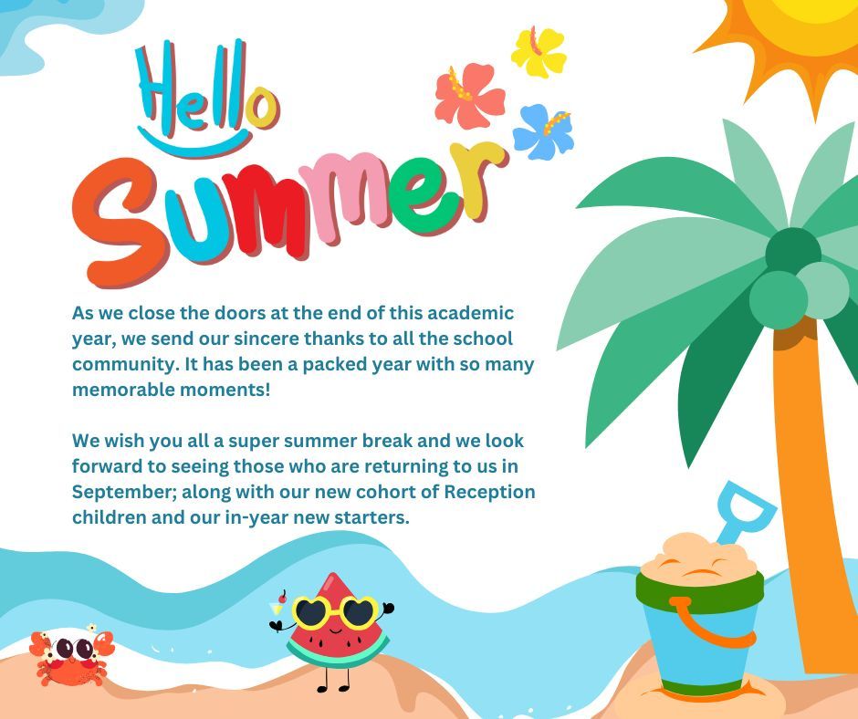 As we close the doors at the end of this academic year, we send our sincere thanks to all the school community. It has been a packed year with so many memorable moments! 
As we wave goodbye to staff members and some of our familes, we wish you all the best for the future.