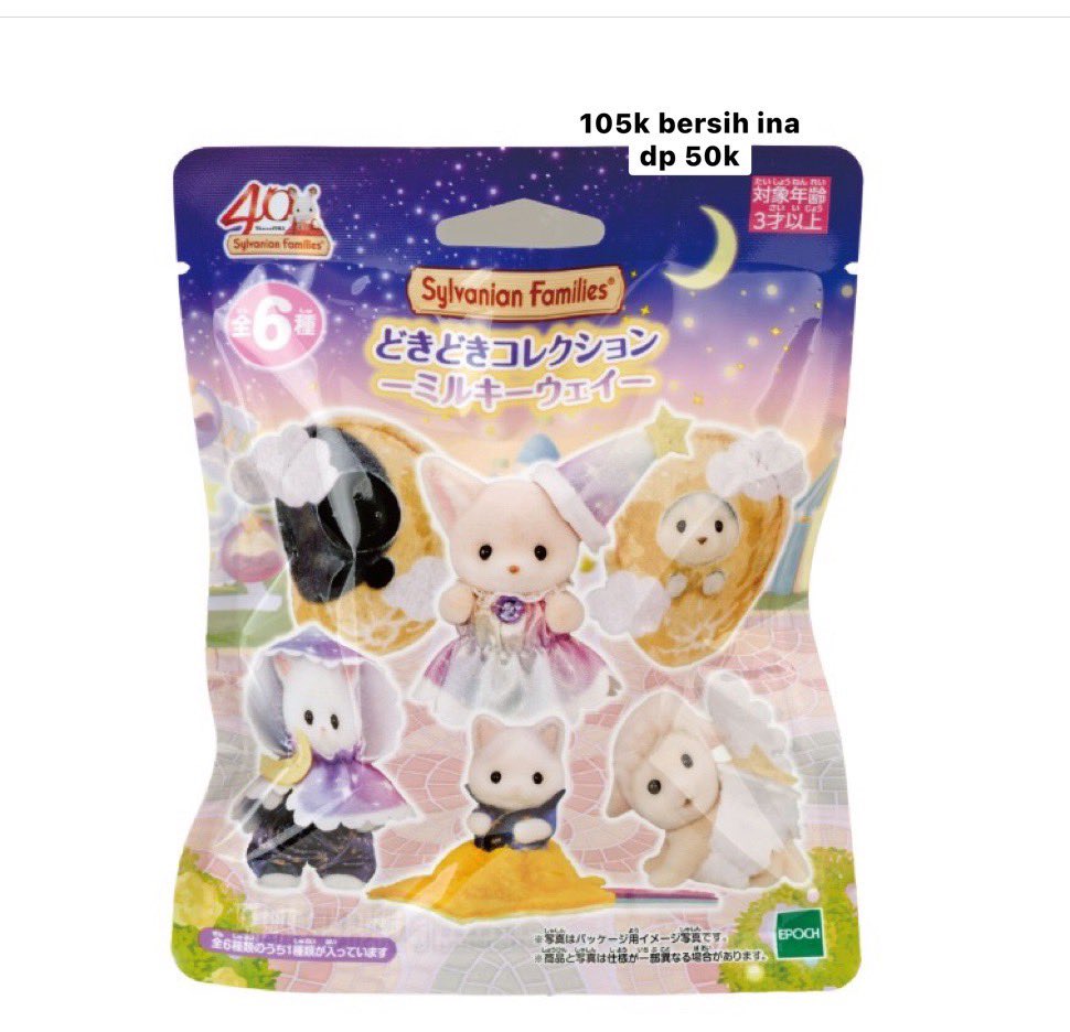 Hiii! Yang cari bb terbarunya sylvanian aku avail lagi yaaaa bisa dp 50k ajaaa cusss jangan sampe kehabisan lagi🫶🏻