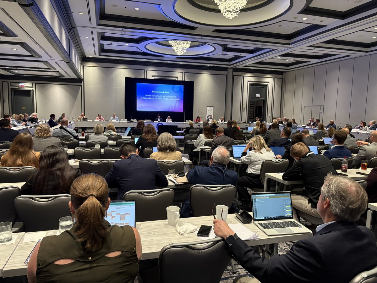 The Financial Services and Multi-Lines Cmte met to discuss the NCOIL Model Act Regarding Insurer’s Use of Artificial Intelligence, Insurance Fraud, and the impact of Price Controls &amp; Rate Review on Insurance Markets
