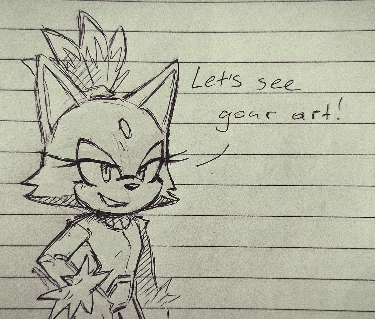 Haven't done an art share in a long time. Share your art below or in a quote tweet and I'll do my best to retweet as much as I can!!!💙💙

No NSFW and no AI images