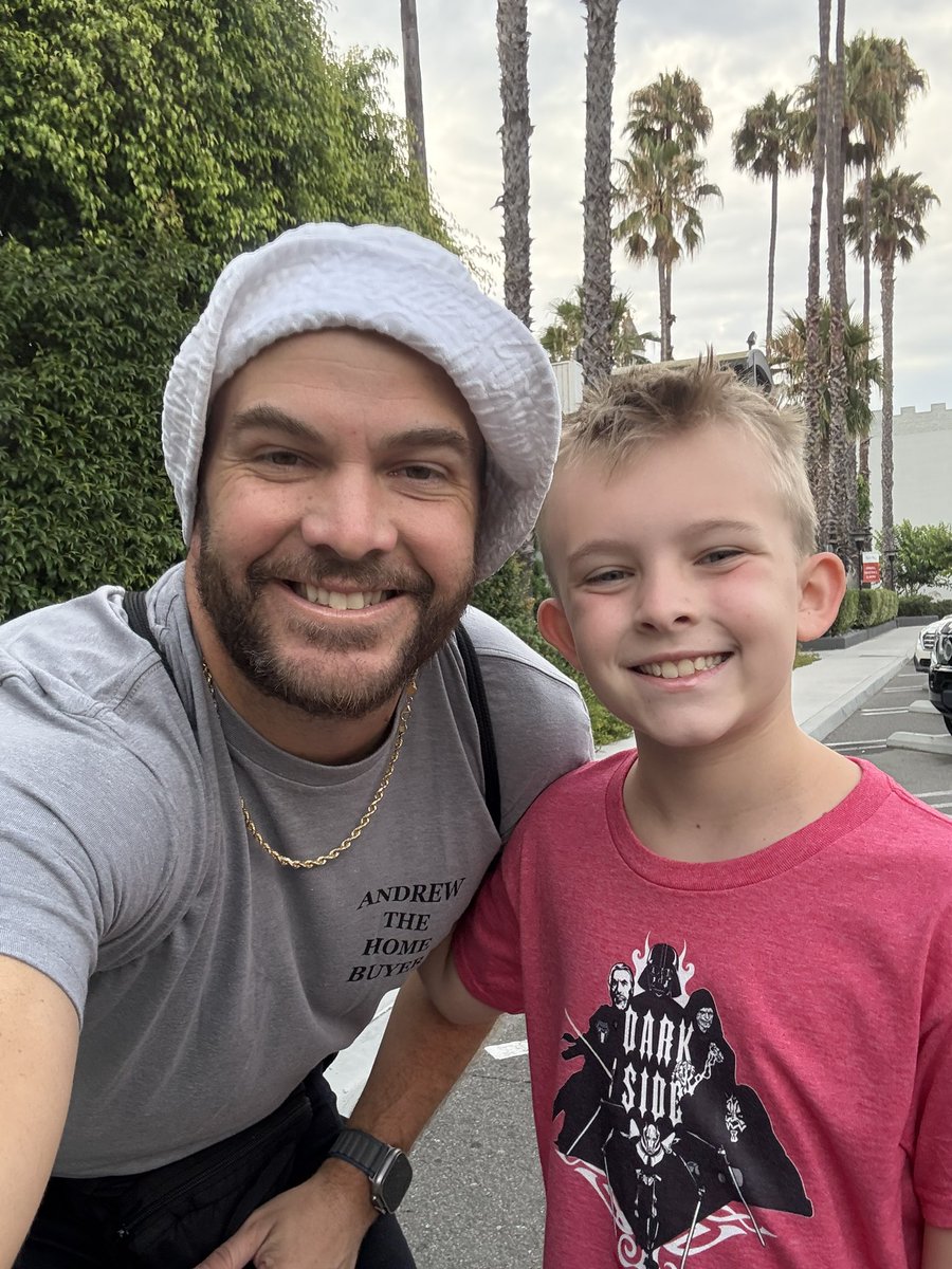 Waking up in <a href="/Disneyland/">Disneyland Resort</a> with my man for his 10th. Birthday has us both smiling from ear to ear!