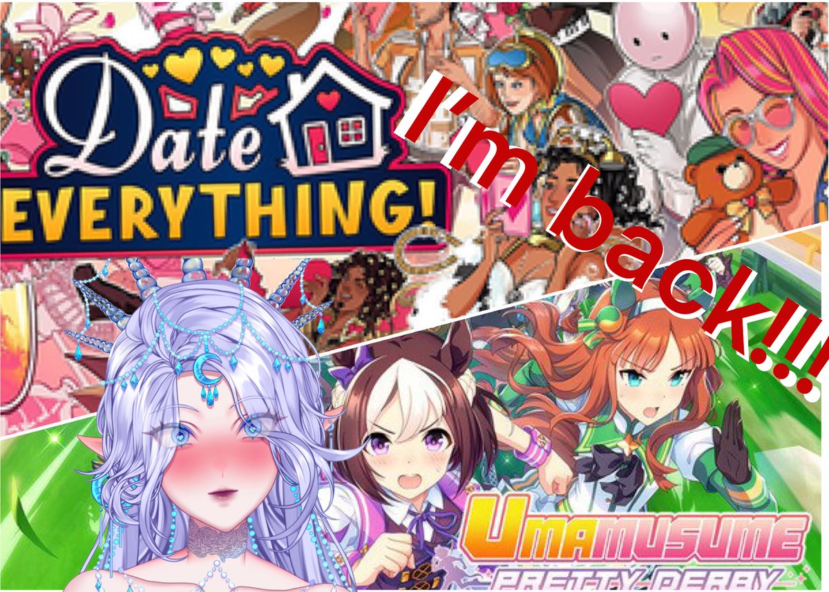 Have you missed me!!! I’m coming back tomorrow! And we’re gunna play some things 🥰