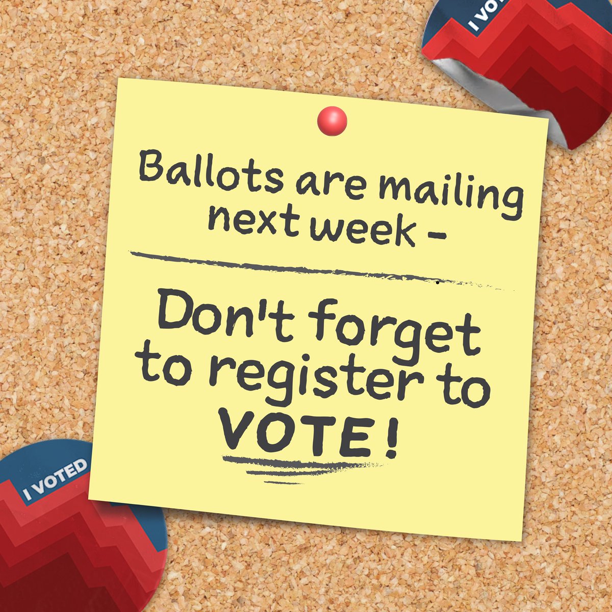 VoteSLCo's tweet image. Ballots start mailing next week!
Starting July 22, ballots for the Municipal Primary Election will be on their way.
If you’re not registered yet, there’s still time! Visit the link in our bio to register and find all the info you need for Election Day.