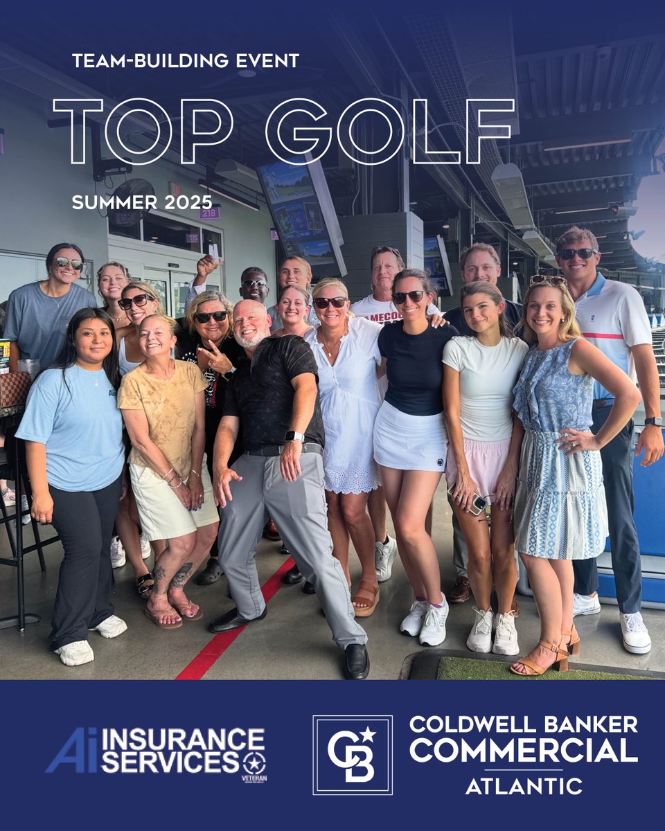 Swinging into success! 🏌️‍♂️⛳

Great night at Topgolf with Ai Insurance &amp; Coldwell Banker Commercial Atlantic. Networking never looked this good! 

#TopGolf #CBCAtlantic #AiInsurance #CRE