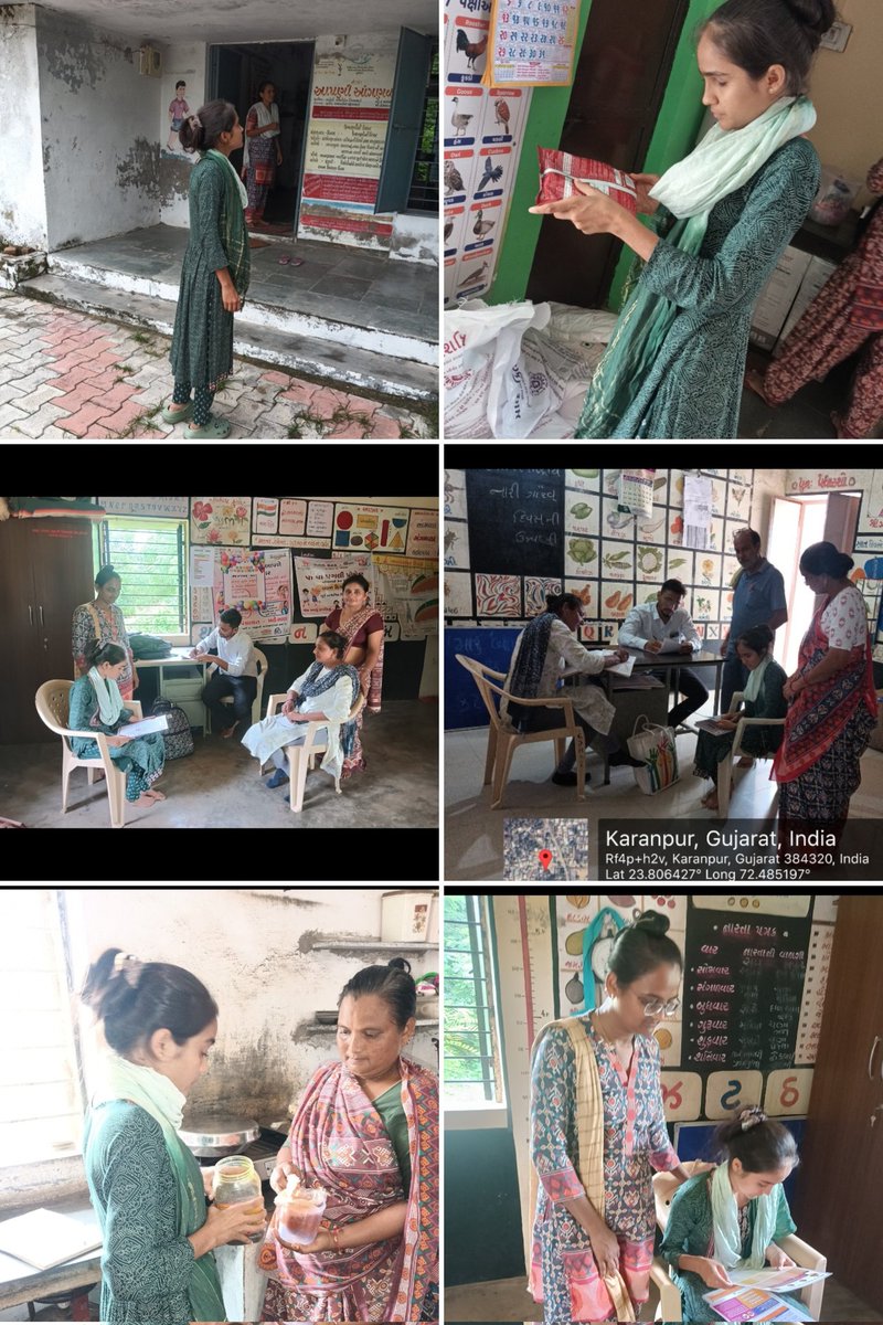 આજરોજ ઊઝાં-ઘટકના ઉપેરા સેજમાં  ઉપેરા, હાજીપુર ,કરણપુર ,કરલી., ભવાનીપુર,અને વણાગલા ગામોના  કેન્દ્રોમાં સ્ટોક તથા બાંધકામની સ્થિતિ તપાસવામા આવી તેમજ ગરમ નાસ્તો, સી મેમ  અને વરસાદની ઋતુમા ધ્યાને રાખવાના મુદા સમજાવેલ છે.ICDS_Mehsana #WCD 
<a href="/ddo_mehsana/">DDO Mehsana</a> 
<a href="/WCDGujarat/">Women & Child Development, Govt of Gujarat</a> <a href="/Rakesh_gujIAS/">Rakesh Shankar</a>