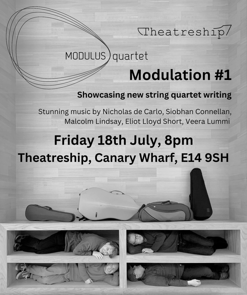 So you couldn’t get tickets for the first night of the <a href="/bbcproms/">BBC Proms</a> ? Don’t despair! Tickets still available for tonight’s concert with Modulus Quartet! Music will be accompanied by film and visuals. 
Tickets eventbrite.co.uk/e/guest-event-…