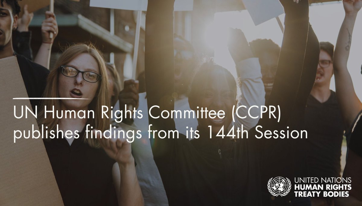 UNTreatyBodies's tweet image. The UN Human Rights Committee #CCPR issues its findings on Guinea-Bissau🇬🇼, Haiti 🇭🇹, Kazakhstan 🇰🇿, Latvia 🇱🇻, North Macedonia 🇲🇰, Spain 🇪🇸and Viet Nam 🇻🇳.
ohchr.org/en/press-relea…