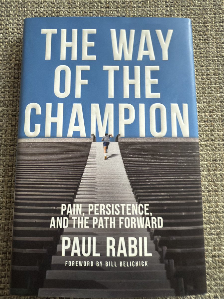 brianbrawdy's tweet image. I know very little of the sport, but at a recent @PremierLacrosse match between the @PLLCannons / @PLLAtlas with my young sons, I picked up the @PaulRabil book “The Way of the Champion.”
Fascinating read as a DIY for human development to its epitome.
Draw your line in the…