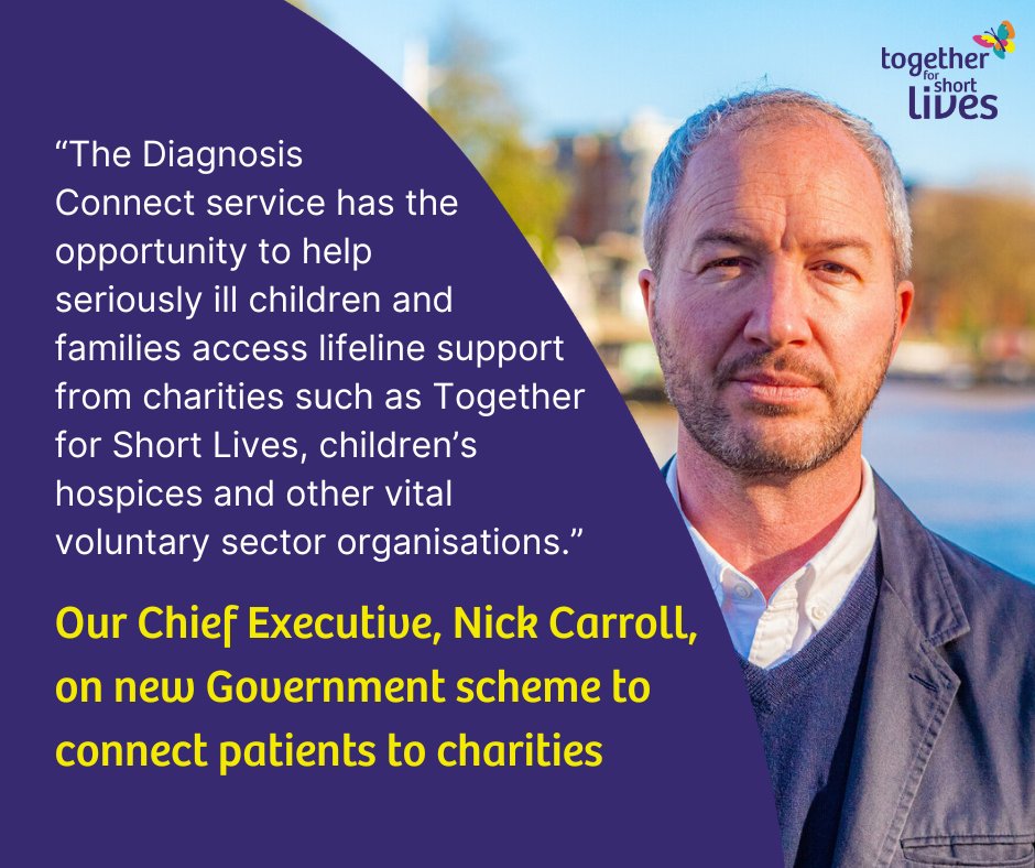 Tog4ShortLives's tweet image. We welcome news that people in England diagnosed with long-term health conditions will receive extra help and support from expert charities under a new Government service called #DiagnosisConnect.
Read more: bit.ly/44GmSfK.