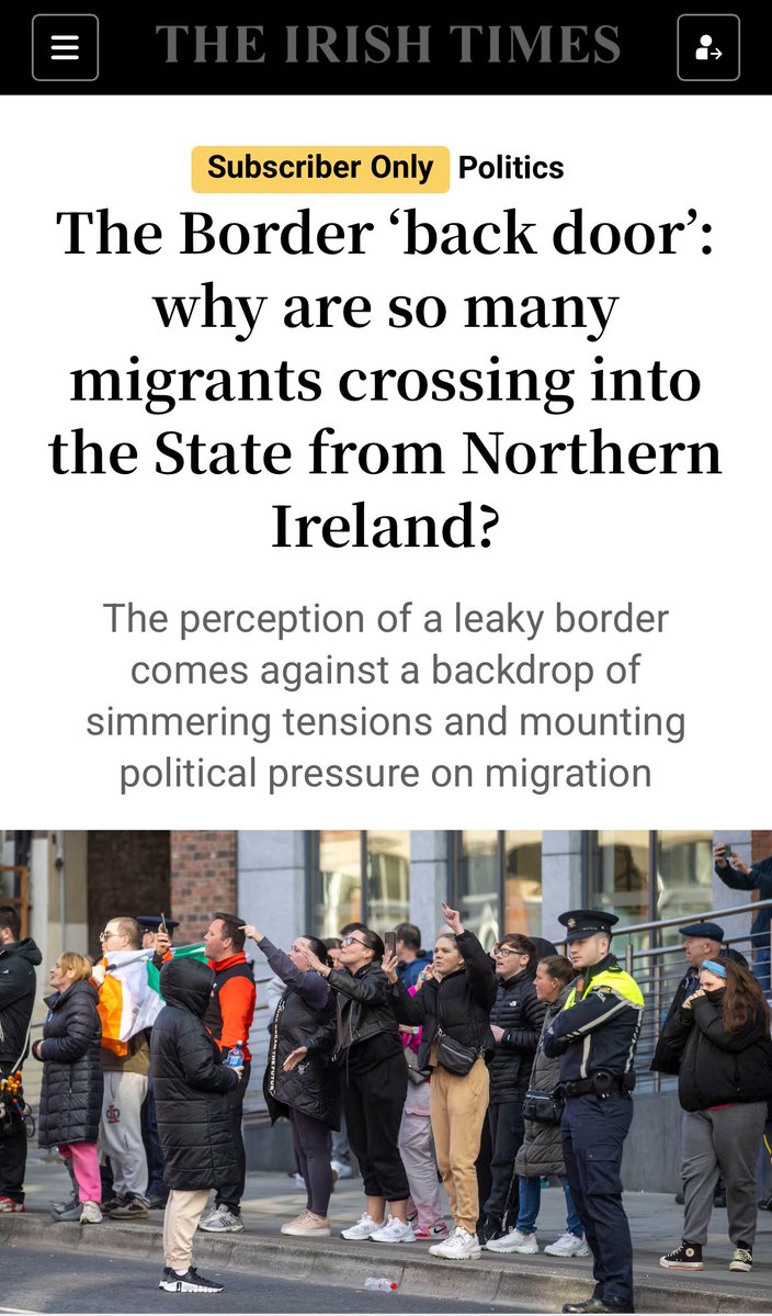 RichieHayes2's tweet image. Is the penny dropping yet?
When we say military-aged men, we mean MILITARY-AGED MEN!!!!
What will it take for you people to see the truth?
irishtimes.com/world/uk/2025/…