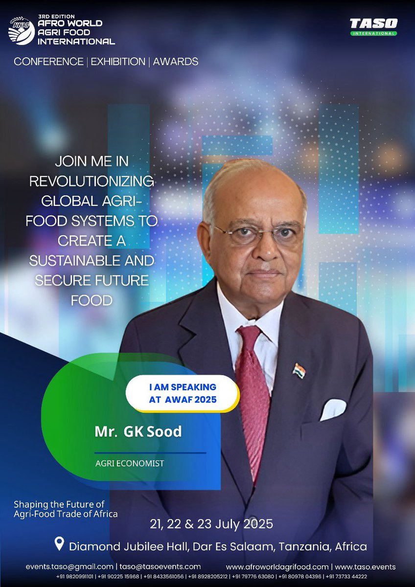 It is a privilege to be invited to speak at this event at Dar Es Salaam Tanzania 21-23 July 2025.