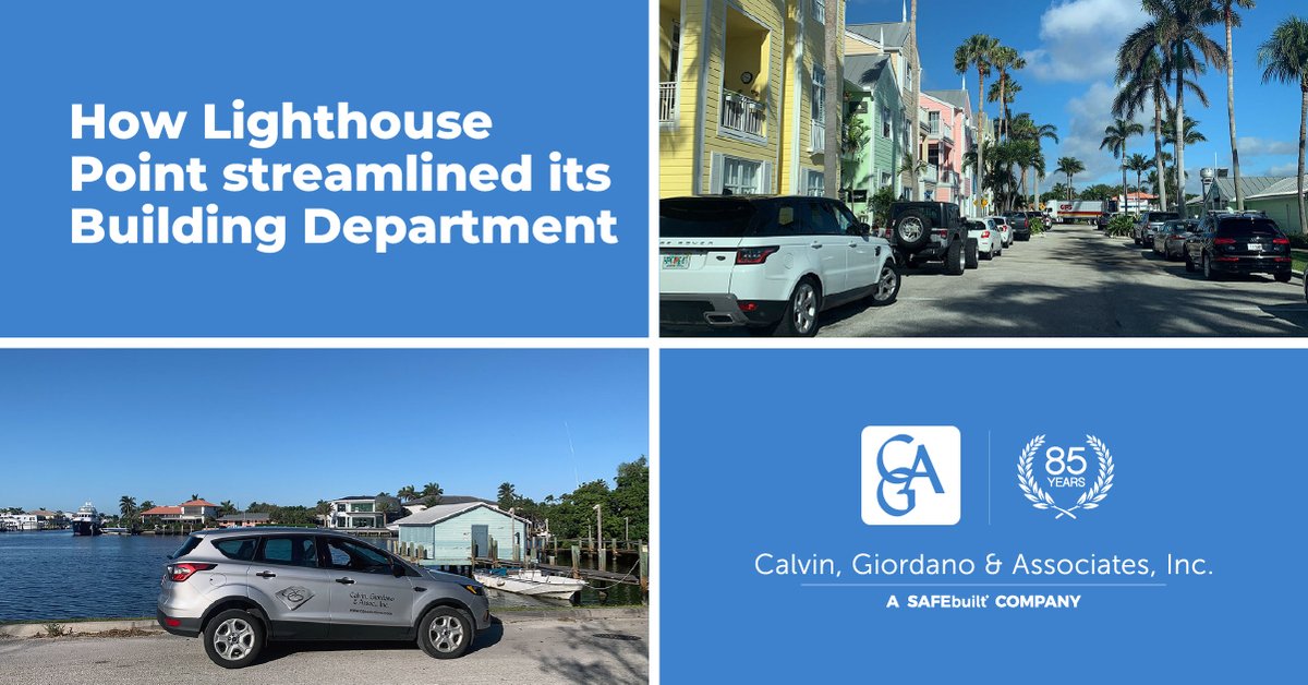 CGA_Solutions's tweet image. Lighthouse Point found a smarter way to scale. CGA covered inspections, plan reviews, and building official duties—freeing city staff to focus on permits and service. 

Full coverage, no loss of control: hubs.la/Q03vcrtS0 #CGA85Years